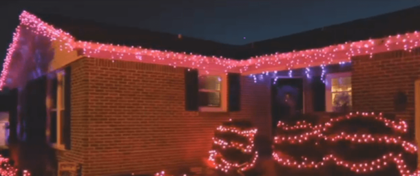 Family Puts Up Purple Lights in Honor of Their Sick Child—They're Stunned Walking Outside Hours Later - picture 2