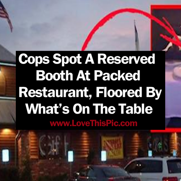 Family's Denied Empty Booth At Restaurant, Then They See What's On The Table