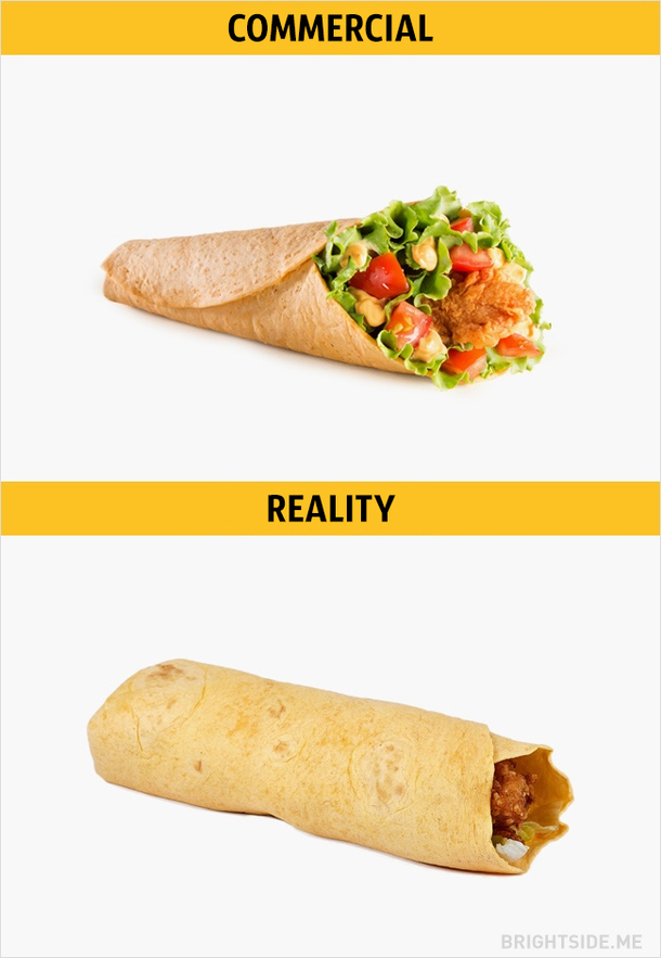 Fast Food Expectations Vs Reality, These Photos Will Surprise You - picture 10
