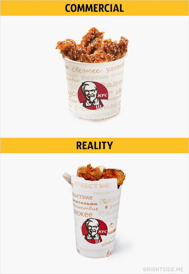 Fast Food Expectations Vs Reality, These Photos Will Surprise You - picture 11