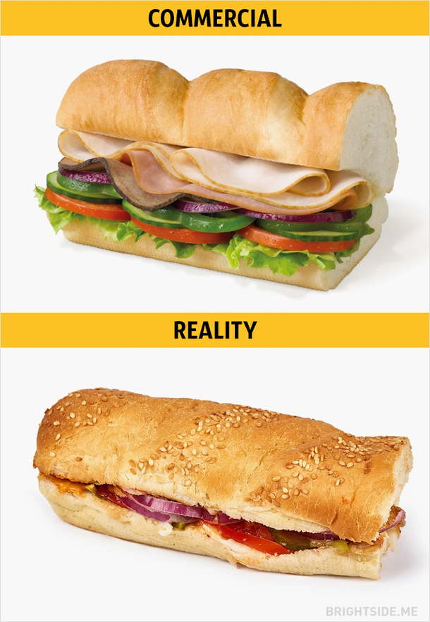 Fast Food Expectations Vs Reality, These Photos Will Surprise You - picture 12