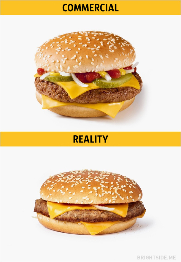 Fast Food Expectations Vs Reality, These Photos Will Surprise You - picture 6