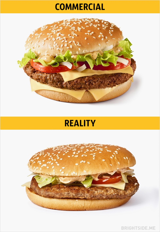 Fast Food Expectations Vs Reality, These Photos Will Surprise You - picture 8