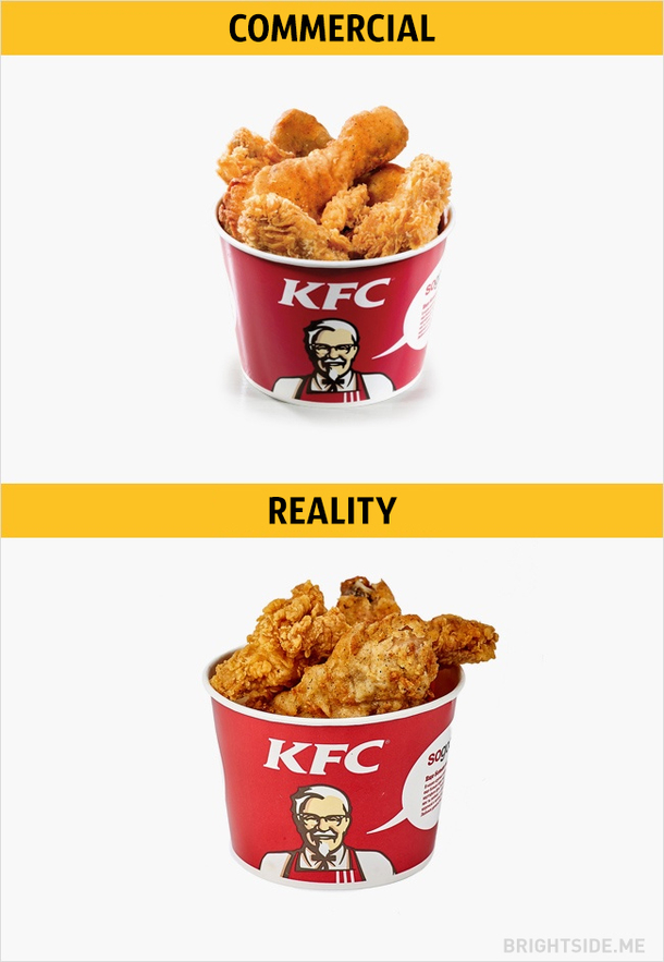 Fast Food Expectations Vs Reality, These Photos Will Surprise You - picture 9