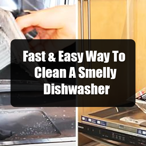 Fast & Easy Way To Clean A Smelly Dishwasher
