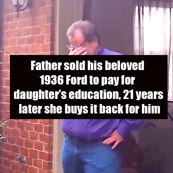 Father sold his beloved 1936 Ford to pay for daughter’s education, 21 years later she buys it back for him
