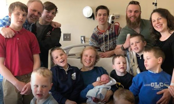 Father Welcomes 14th Son Into The World, However This Baby's Name Is Making Headlines News Worldwide - picture 5