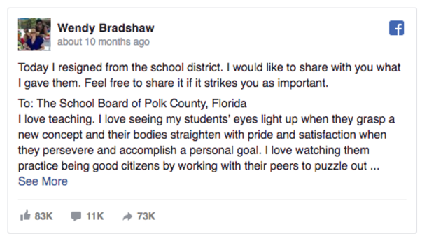 Fed Up Teacher Hands In Impactful Letter Announcing Her Resignation… Now It’s Going Viral - picture 3