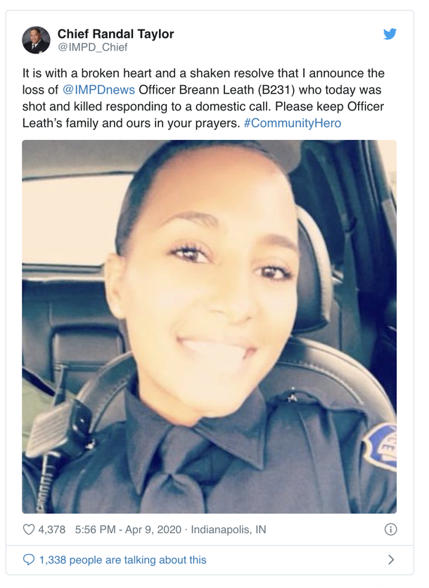 Female officer, 24, loses her life after saving a woman on a domestic call - picture 2