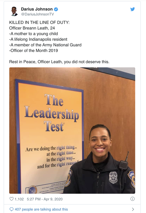 Female officer, 24, loses her life after saving a woman on a domestic call - picture 3