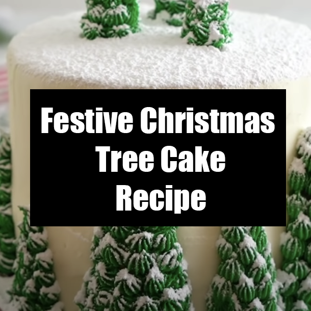 Festive Christmas Tree Cake Recipe