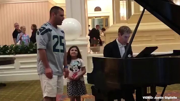 Firefighter’s daughter wants him to sing at Disney World—Strangers fall in love with his amazing voice - picture 2
