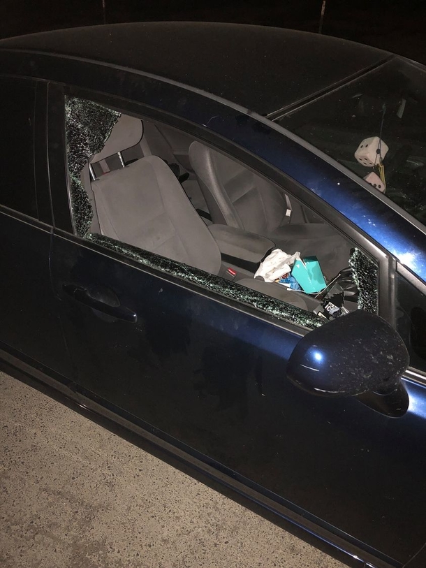 Firefighters go back to their vehicles only to find their windows smashed after battling ‘raging wildfire’ - picture 4