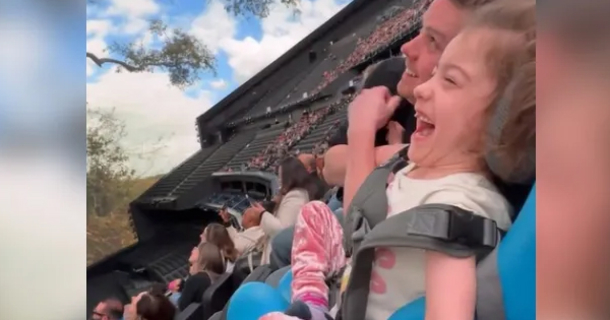 First-Time Movie Theater Experience: A Girl with Cerebral Palsy Radiates With Joy - picture 3