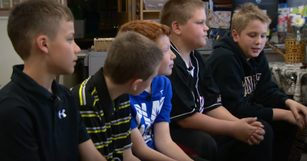 Five boys explain why one student was being bullied, their words left the reporter speechless... - picture 2