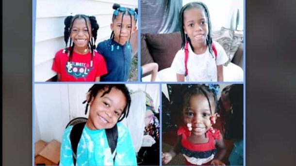 Five children, aged 9 and below, are buried together after they're killed in a tragic house fire - picture 2