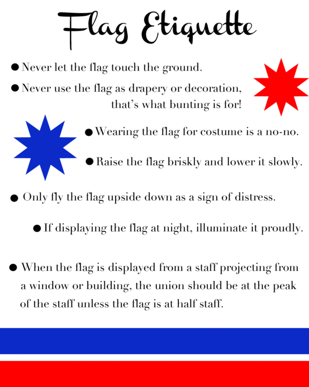 Flag Etiquette Do's and Don'ts... This Is What You Need To Know... - picture 4