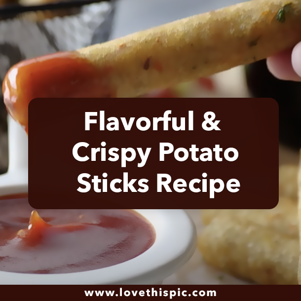 Flavorful & Crispy Potato Sticks Recipe