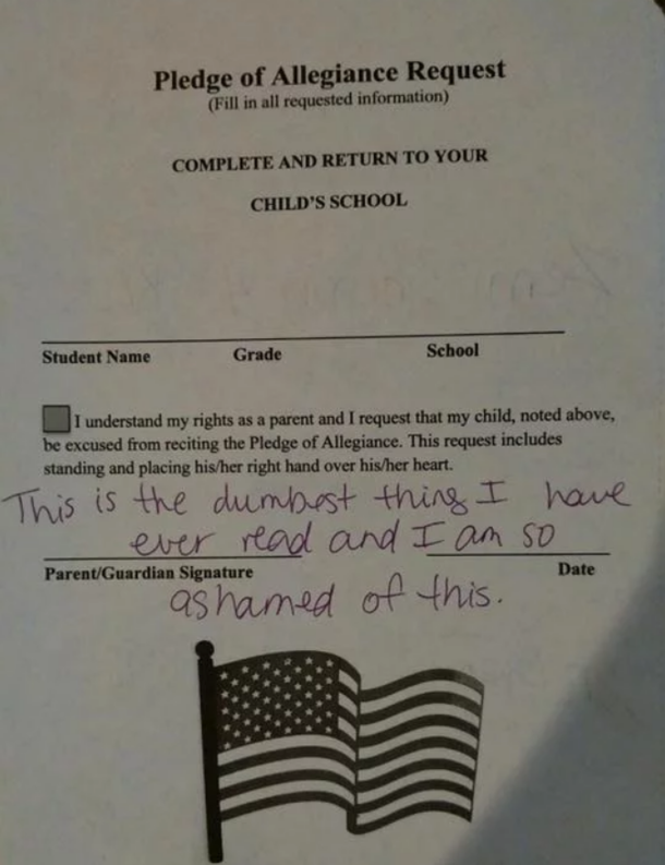 Florida Man Furious Over ‘Permission Slip’ Found In Niece’s Backpack. What Do You Think About This? - picture 3