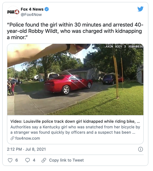 Footage shows police officers saving kidnapped 6-year-old girl: ‘I want my daddy’ - picture 2