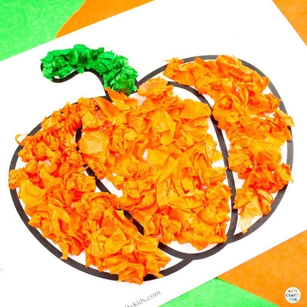 Fun DIY Halloween Pumpkin Crafts For Kids - picture 2