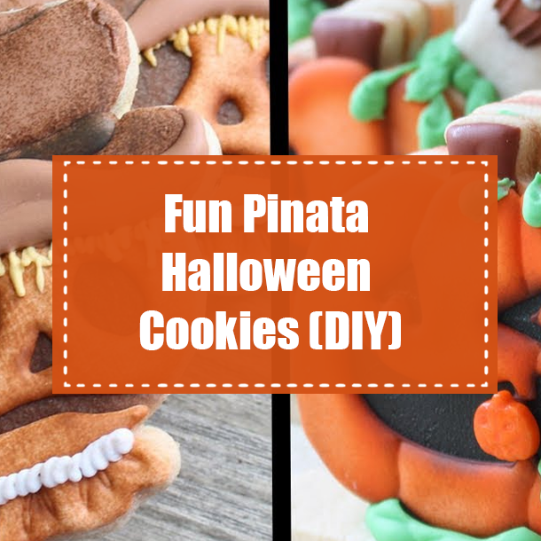 Fun Pinata Halloween Cookies (DIY)