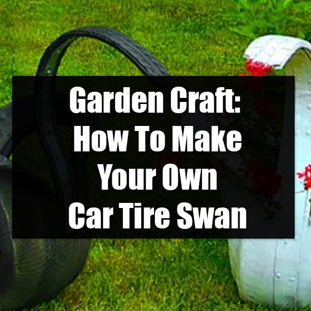 Garden Craft: How To Make Your Own Car Tire Swan