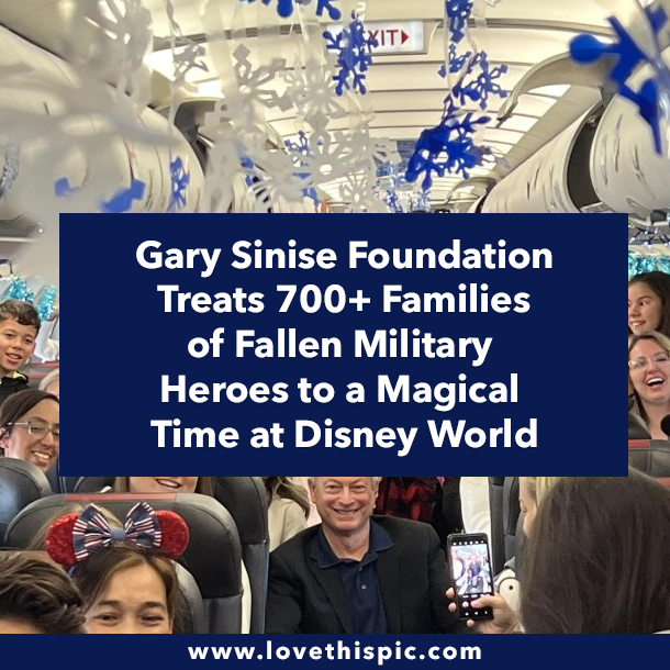 Gary Sinise Foundation Treats 700+ Families of Fallen Military Heroes to a Magical Time at Disney World