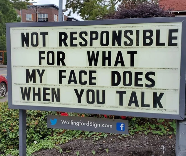 Gas station puts up funny messages on sign that keep locals laughing, you have to see these! - picture 2