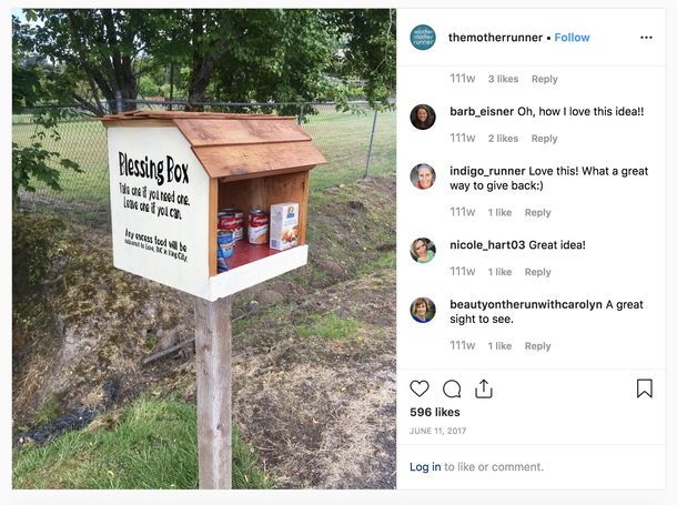 Generous Army Vet Creates Food Box On His Lawn So Homeless And Hungry People Can Eat - picture 3