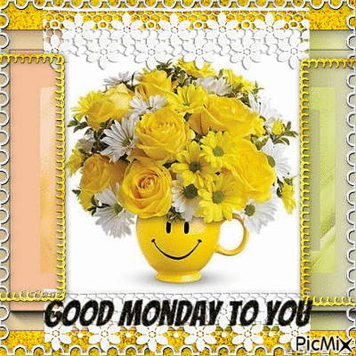 GIF Your Monday: Beautiful Happy Monday Animated Gifs - picture 9