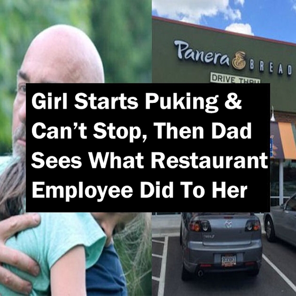 Girl Starts Puking & Can’t Stop, Then Dad Sees What Restaurant Employee Did To Her