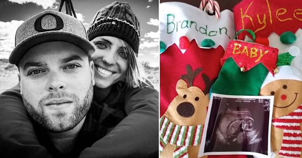 GIRLFRIEND DIES IN TRAGIC CRASH. THEN BOYFRIEND REVEALS THEIR ‘BABY’ TO FAMILY AND FRIENDS - picture 2