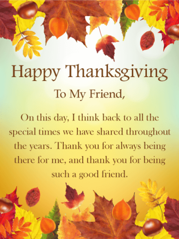Giving Thanks with Friends: 100 Happy Thanksgiving Quotes For Friends - picture 2