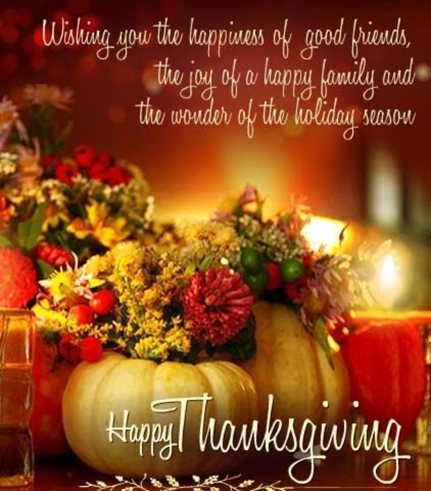 Giving Thanks with Friends: 100 Happy Thanksgiving Quotes For Friends - picture 5