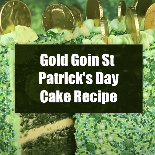 Gold Goin St Patrick's Day Cake Recipe