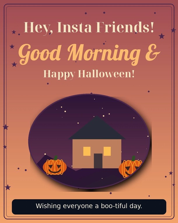 Good Morning Happy Halloween Pictures and GIFs to Share - picture 10