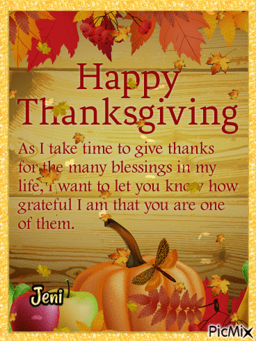 Good Morning Happy Thanksgiving Wishes, Blessings and GIFs - picture 3