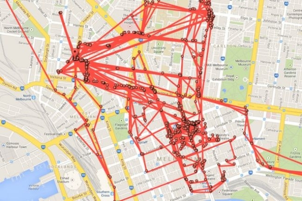 Google Maps Is Tracking Your Every Move, And   There's Even A Website To Prove It - picture 2