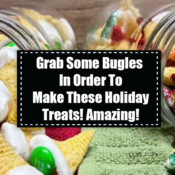 Grab Some Bugles In Order To Make These Holiday Treats! Amazing!