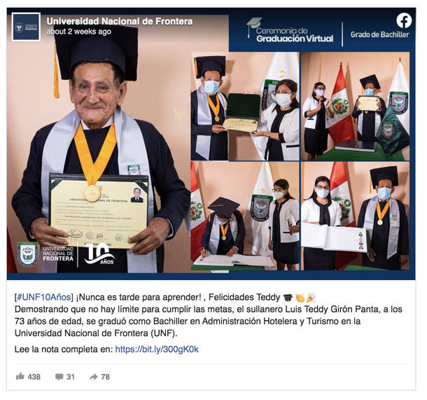 Grandfather, 73, graduates with honors degree during pandemic – everyone say congrats! - picture 2
