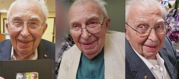 Grandfather who survived the Spanish Flu, survives coronavirus on 107th birthday, congrats to him! - picture 2