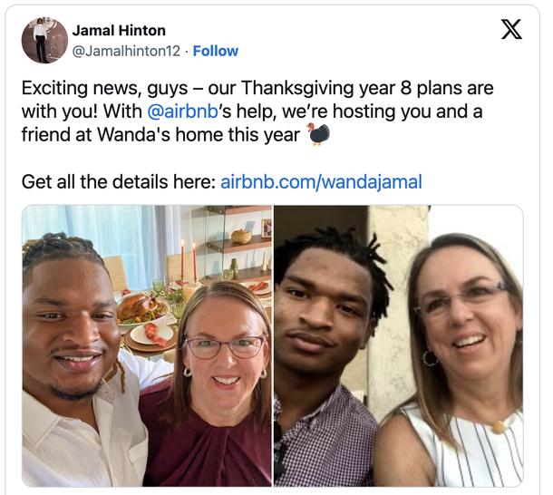 Grandma And The Stranger She Texted On Accident Years Ago Will Spend 8th Thanksgiving Together - picture 3