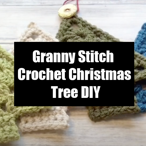 Granny Stitch Crochet Christmas Tree DIY