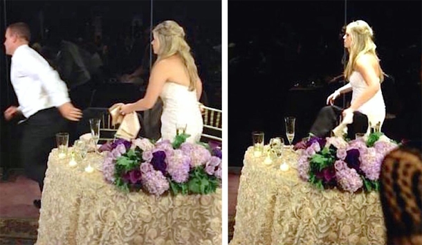 Groom Sprints From Wedding Table As Panicked Mom Yells About A Guest In Trouble - picture 2