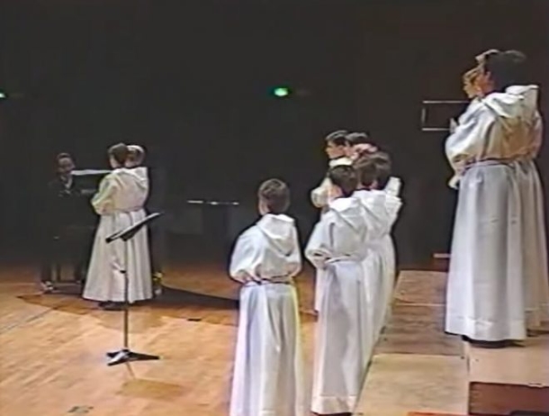 Group Of Choir Boys Walk On Stage. Audience Bursts Into Laughter As Soon As Boy Sings His First Note - picture 2