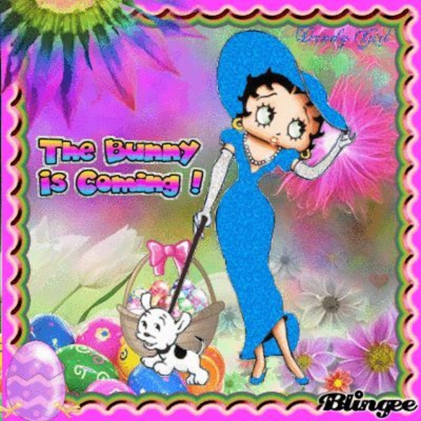 Happy Easter Betty Boop Quotes And Sayings - picture 2