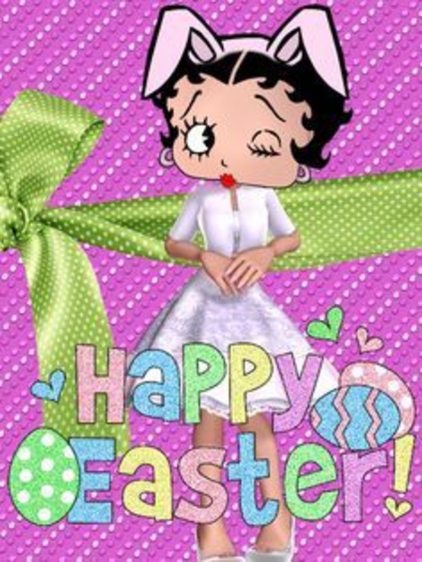 Happy Easter Betty Boop Quotes And Sayings - picture 4