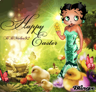 Happy Easter Betty Boop Quotes And Sayings - picture 7