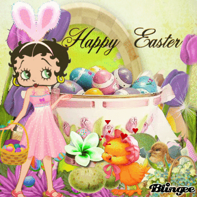 Happy Easter Betty Boop Quotes And Sayings - picture 8